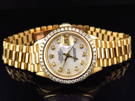 replica rolex gold|pre owned women's rolex.